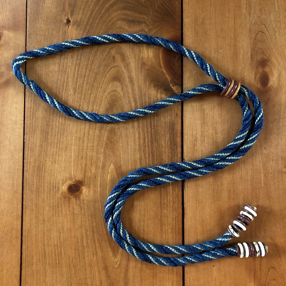 Vintage cord belt